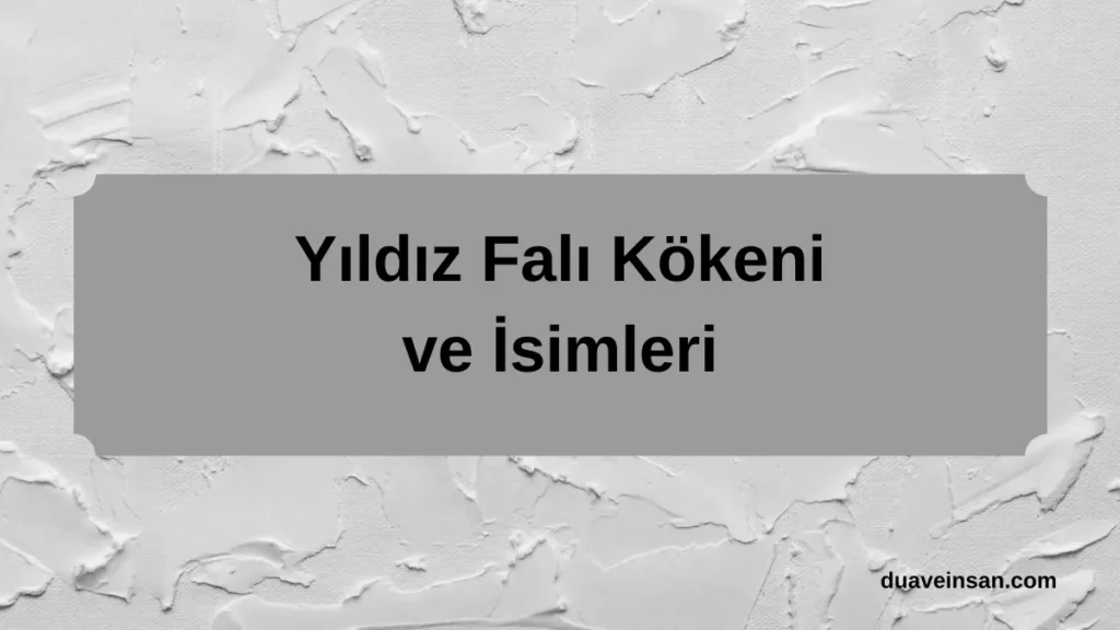 Yıldız Falı